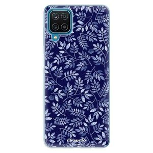 Odolné silikónové puzdro iSaprio - Blue Leaves 05 - Samsung Galaxy A12 vyobraziť