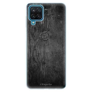 Odolné silikónové puzdro iSaprio - Black Wood 13 - Samsung Galaxy A12 vyobraziť