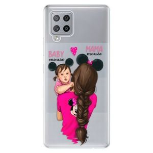 Odolné silikónové puzdro iSaprio - Mama Mouse Brunette and Girl - Samsung Galaxy A42 vyobraziť