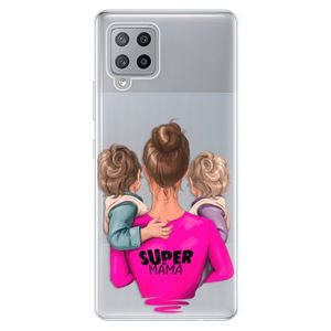 Odolné silikónové puzdro iSaprio - Super Mama - Two Boys - Samsung Galaxy A42 vyobraziť