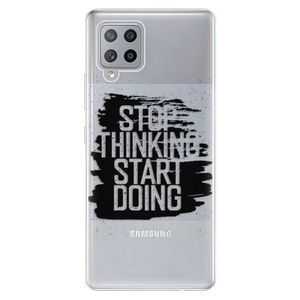Odolné silikónové puzdro iSaprio - Start Doing - black - Samsung Galaxy A42 vyobraziť