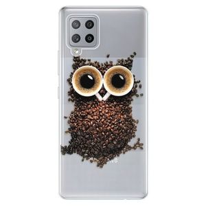 Odolné silikónové puzdro iSaprio - Owl And Coffee - Samsung Galaxy A42 vyobraziť
