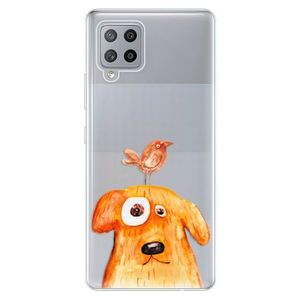 Odolné silikónové puzdro iSaprio - Dog And Bird - Samsung Galaxy A42 vyobraziť