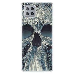 Odolné silikónové puzdro iSaprio - Abstract Skull - Samsung Galaxy A42 vyobraziť