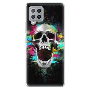 Odolné silikónové puzdro iSaprio - Skull in Colors - Samsung Galaxy A42 vyobraziť