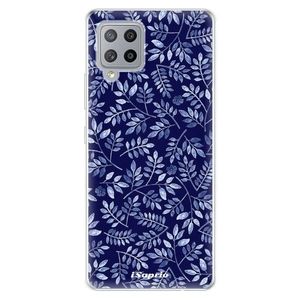Odolné silikónové puzdro iSaprio - Blue Leaves 05 - Samsung Galaxy A42 vyobraziť