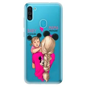 Odolné silikónové puzdro iSaprio - Mama Mouse Blond and Girl - Samsung Galaxy M11 vyobraziť