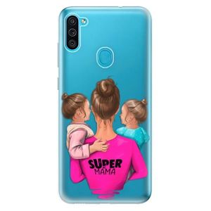 Odolné silikónové puzdro iSaprio - Super Mama - Two Girls - Samsung Galaxy M11 vyobraziť