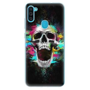 Odolné silikónové puzdro iSaprio - Skull in Colors - Samsung Galaxy M11 vyobraziť