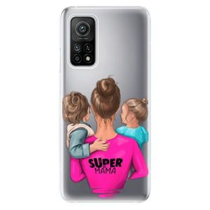 Odolné silikónové puzdro iSaprio - Super Mama - Boy and Girl - Xiaomi Mi 10T / Mi 10T Pro vyobraziť