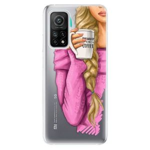 Odolné silikónové puzdro iSaprio - My Coffe and Blond Girl - Xiaomi Mi 10T / Mi 10T Pro vyobraziť