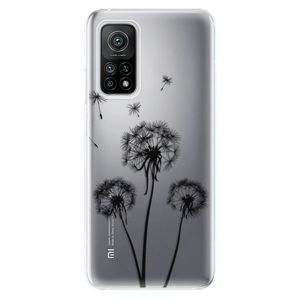 Odolné silikónové puzdro iSaprio - Three Dandelions - black - Xiaomi Mi 10T / Mi 10T Pro vyobraziť