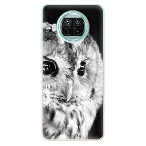 Odolné silikónové puzdro iSaprio - BW Owl - Xiaomi Mi 10T Lite vyobraziť