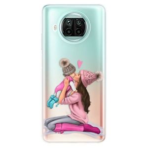 Odolné silikónové puzdro iSaprio - Kissing Mom - Brunette and Girl - Xiaomi Mi 10T Lite vyobraziť