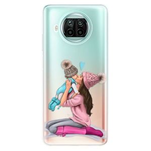 Odolné silikónové puzdro iSaprio - Kissing Mom - Brunette and Boy - Xiaomi Mi 10T Lite vyobraziť