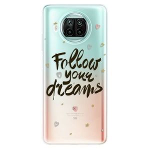 Odolné silikónové puzdro iSaprio - Follow Your Dreams - black - Xiaomi Mi 10T Lite vyobraziť