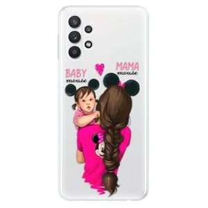 Odolné silikónové puzdro iSaprio - Mama Mouse Brunette and Girl - Samsung Galaxy A32 5G vyobraziť