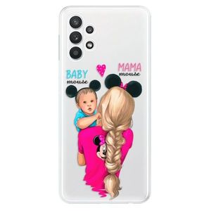 Odolné silikónové puzdro iSaprio - Mama Mouse Blonde and Boy - Samsung Galaxy A32 5G vyobraziť