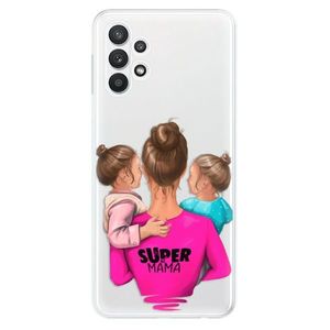 Odolné silikónové puzdro iSaprio - Super Mama - Two Girls - Samsung Galaxy A32 5G vyobraziť