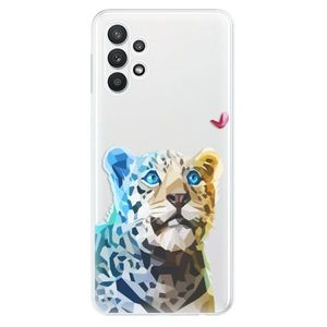 Odolné silikónové puzdro iSaprio - Leopard With Butterfly - Samsung Galaxy A32 5G vyobraziť
