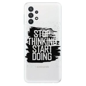 Odolné silikónové puzdro iSaprio - Start Doing - black - Samsung Galaxy A32 5G vyobraziť