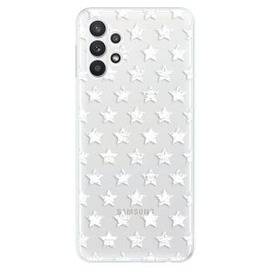 Odolné silikónové puzdro iSaprio - Stars Pattern - white - Samsung Galaxy A32 5G vyobraziť