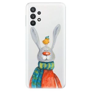 Odolné silikónové puzdro iSaprio - Rabbit And Bird - Samsung Galaxy A32 5G vyobraziť