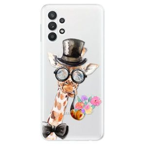 Odolné silikónové puzdro iSaprio - Sir Giraffe - Samsung Galaxy A32 5G vyobraziť