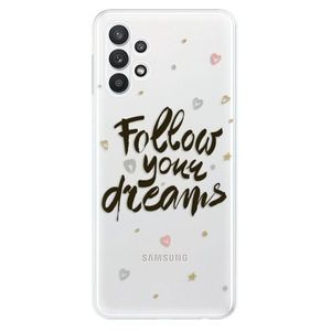 Odolné silikónové puzdro iSaprio - Follow Your Dreams - black - Samsung Galaxy A32 5G vyobraziť