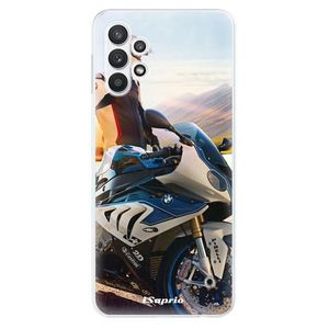 Odolné silikónové puzdro iSaprio - Motorcycle 10 - Samsung Galaxy A32 5G vyobraziť