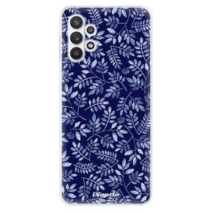 Odolné silikónové puzdro iSaprio - Blue Leaves 05 - Samsung Galaxy A32 5G vyobraziť