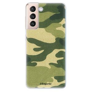 Odolné silikónové puzdro iSaprio - Green Camuflage 01 - Samsung Galaxy S21 vyobraziť