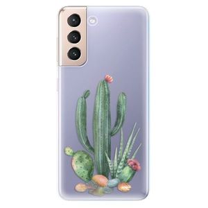 Odolné silikónové puzdro iSaprio - Cacti 02 - Samsung Galaxy S21 vyobraziť