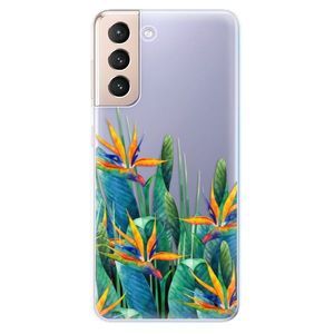 Odolné silikónové puzdro iSaprio - Exotic Flowers - Samsung Galaxy S21 vyobraziť