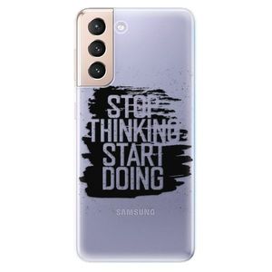 Odolné silikónové puzdro iSaprio - Start Doing - black - Samsung Galaxy S21 vyobraziť