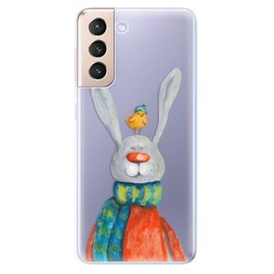 Odolné silikónové puzdro iSaprio - Rabbit And Bird - Samsung Galaxy S21 vyobraziť