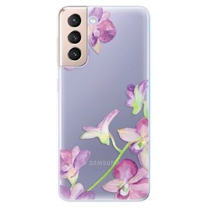 Odolné silikónové puzdro iSaprio - Purple Orchid - Samsung Galaxy S21 vyobraziť