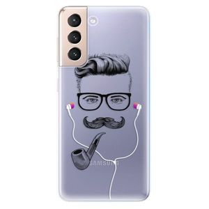 Odolné silikónové puzdro iSaprio - Man With Headphones 01 - Samsung Galaxy S21 vyobraziť