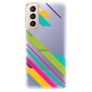 Odolné silikónové puzdro iSaprio - Color Stripes 03 - Samsung Galaxy S21 vyobraziť