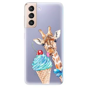 Odolné silikónové puzdro iSaprio - Love Ice-Cream - Samsung Galaxy S21 vyobraziť