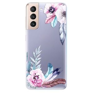 Odolné silikónové puzdro iSaprio - Flower Pattern 04 - Samsung Galaxy S21 vyobraziť