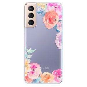 Odolné silikónové puzdro iSaprio - Flower Brush - Samsung Galaxy S21 vyobraziť