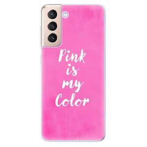 Odolné silikónové puzdro iSaprio - Pink is my color - Samsung Galaxy S21 vyobraziť