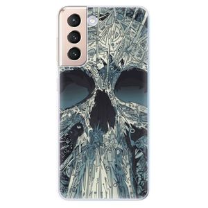 Odolné silikónové puzdro iSaprio - Abstract Skull - Samsung Galaxy S21 vyobraziť