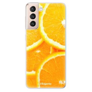 Odolné silikónové puzdro iSaprio - Orange 10 - Samsung Galaxy S21 vyobraziť
