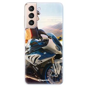 Odolné silikónové puzdro iSaprio - Motorcycle 10 - Samsung Galaxy S21 vyobraziť