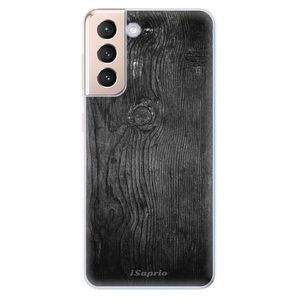 Odolné silikónové puzdro iSaprio - Black Wood 13 - Samsung Galaxy S21 vyobraziť