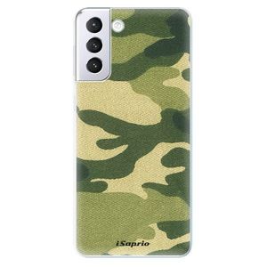 Odolné silikónové puzdro iSaprio - Green Camuflage 01 - Samsung Galaxy S21+ vyobraziť