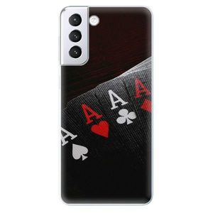 Odolné silikónové puzdro iSaprio - Poker - Samsung Galaxy S21+ vyobraziť