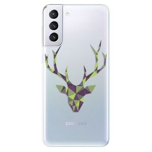 Odolné silikónové puzdro iSaprio - Deer Green - Samsung Galaxy S21+ vyobraziť